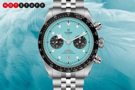 The Tudor Black Bay Chrono “Flamingo Blue” is finally official