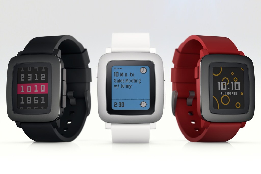 Some Pebble watches 