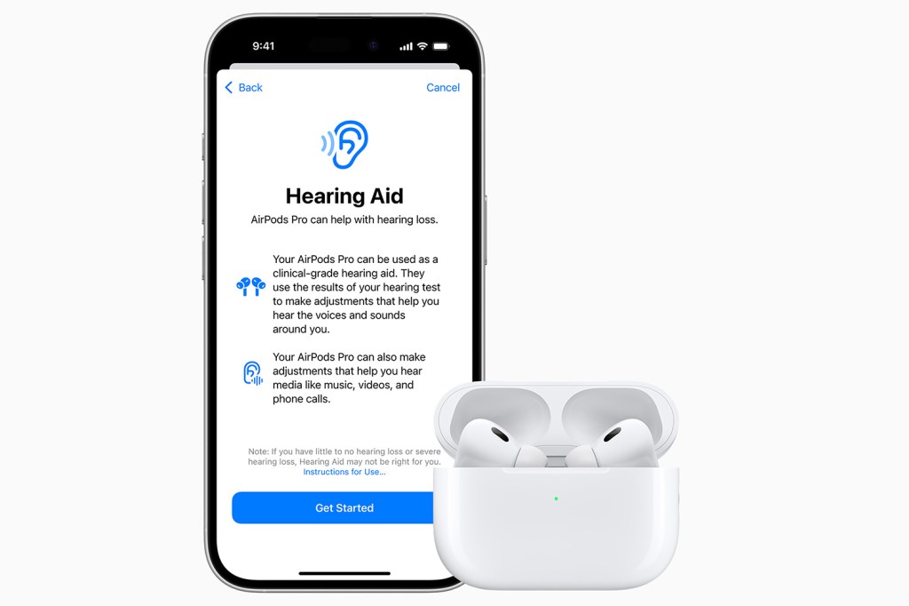 AirPods Pro 2 hearing test