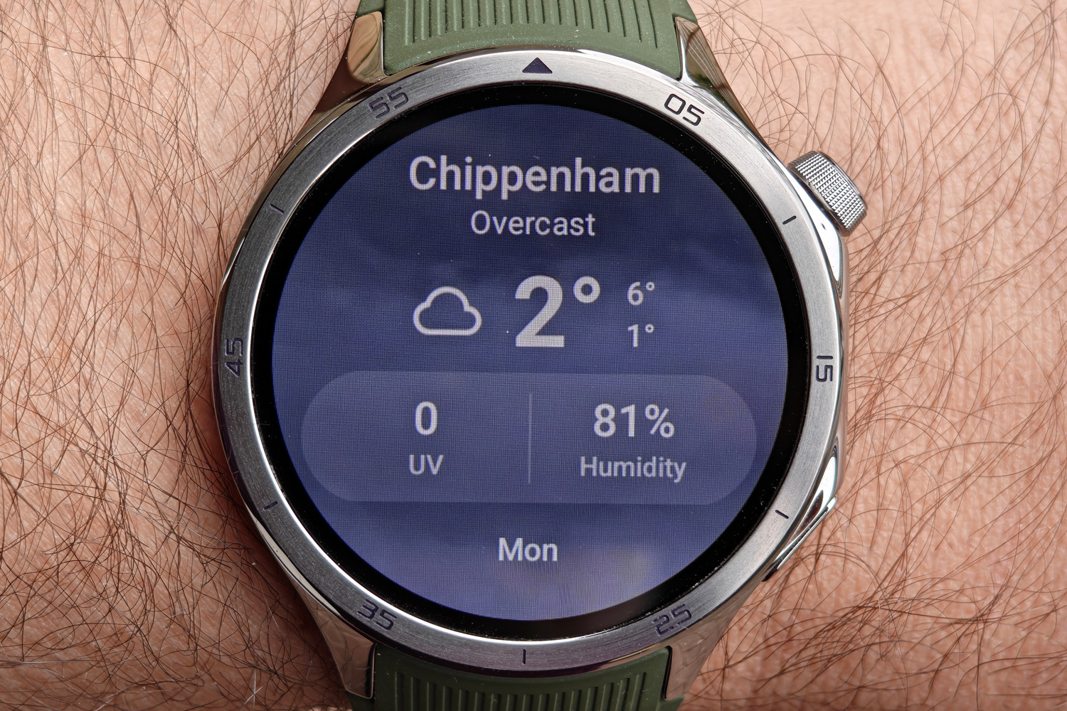 OnePlus Watch 3 weather