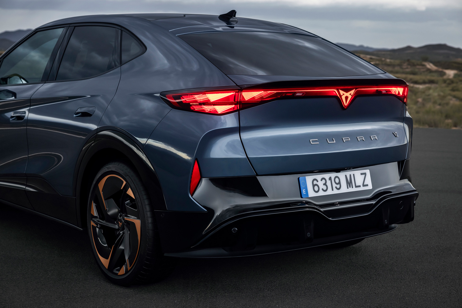 Cupra Tavascan review rear lights