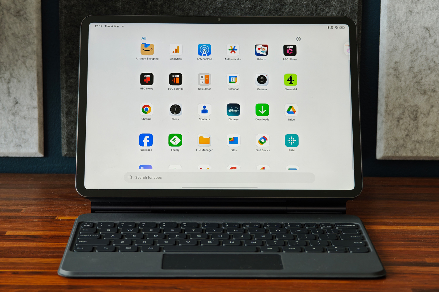 Xiaomi Pad 7 Pro review app drawer