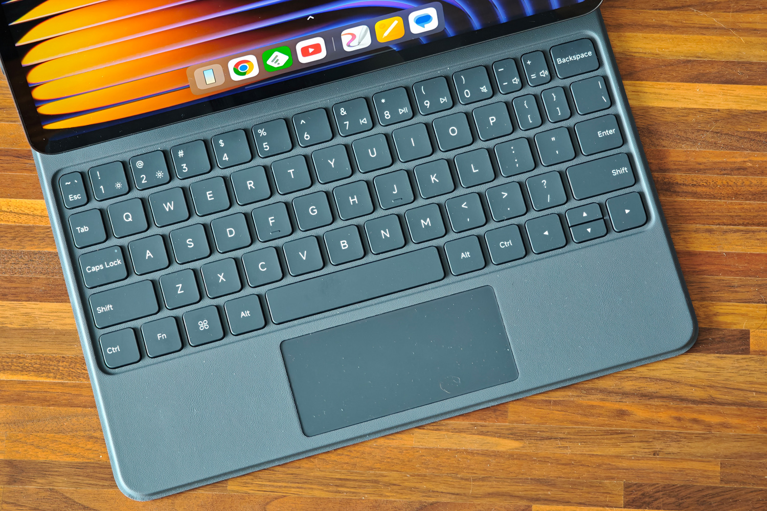 Xiaomi Pad 7 Pro review keyboard