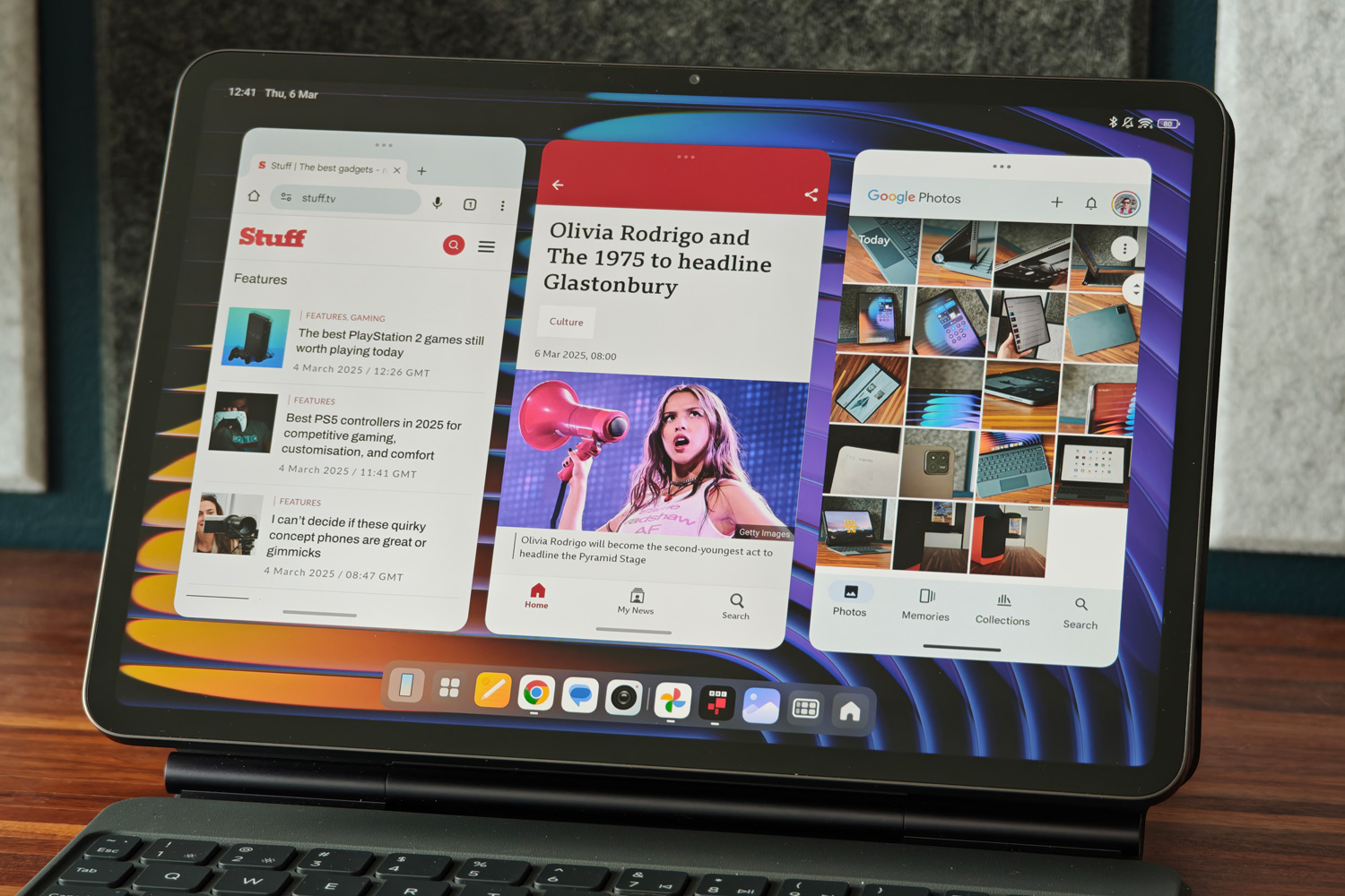 Xiaomi Pad 7 Pro review workstation mode